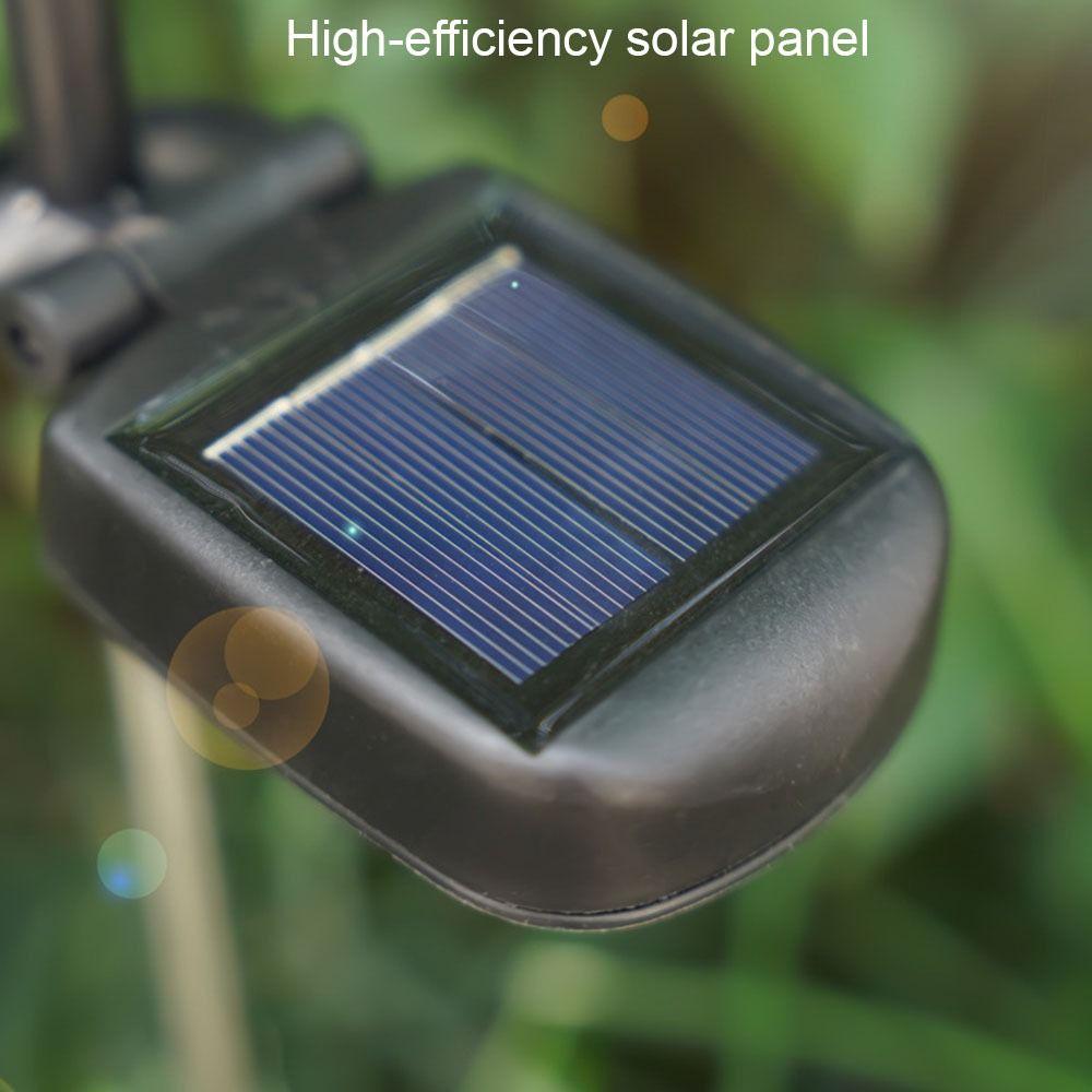 Energy Saving Fiber Optic LED Lamp Solar Powered Landscape Lawn Lamp Outdoor Solar Light  Community