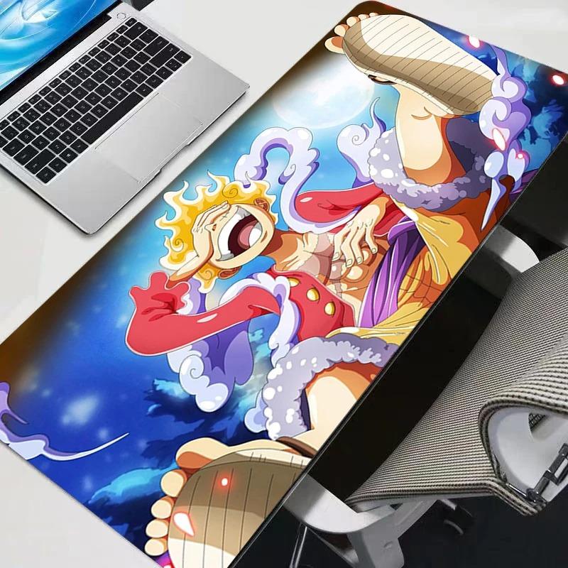 One Piece MonkeyDLuffy Mouse Pad Gamer Desk Mat PC Computer Sexy Anime Mousepad Keyboard Gaming Accessories Mausepad