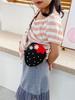 2025 Summer Korean-Style Girls' Crossbody Bag - Cute Strawberry Fashion Accessory for Little Girls