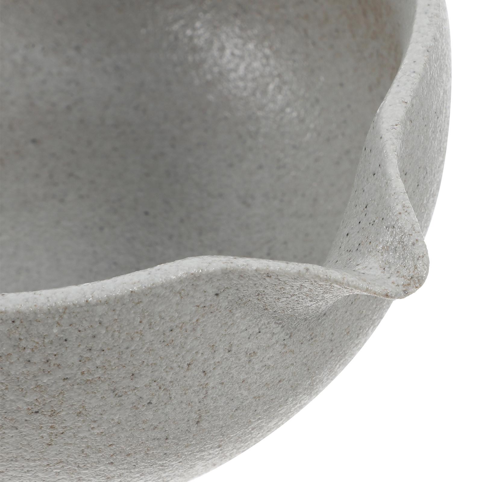 Matcha Bowl Spout Traditional Japanese Ceramic Tea Ceremony Cup 600Ml for Serving Tea Coffee Parties Home Use Matcha Bowl other