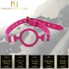 Pink Silicone Open Mouth Gag Oral Sex Ring   Restraints Gags