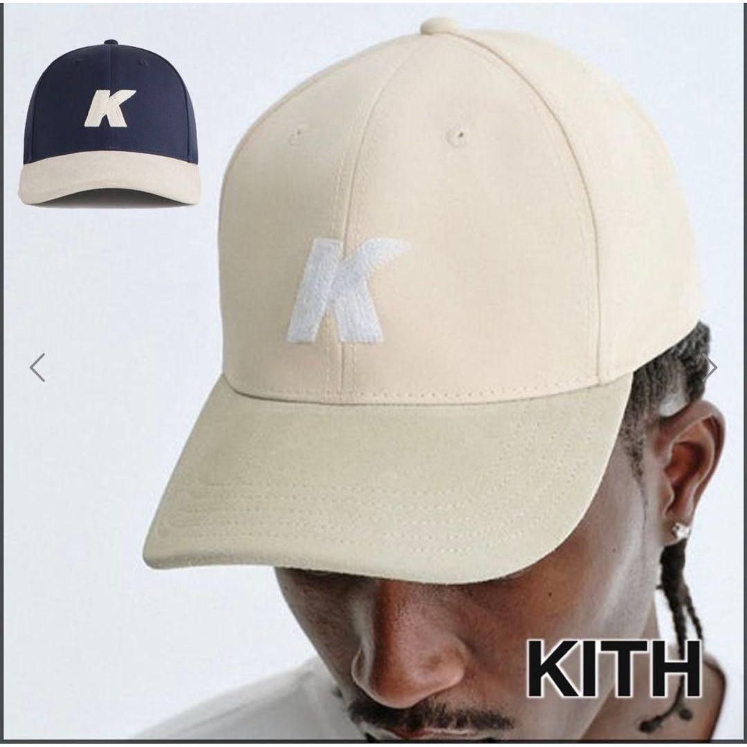 Used [Unused Good Condition] Kith Cap Beige