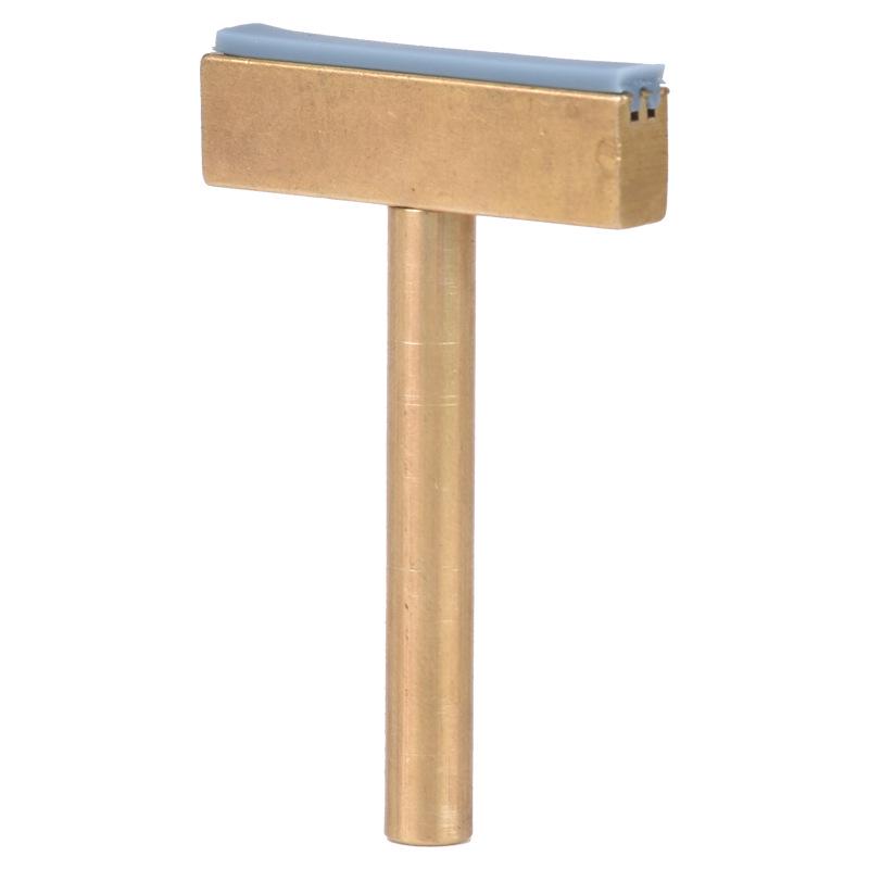 60W T-Type Soldering Iron Tip with Dual Slot Silicone Strip and 240MM High-Temp Pressing Head