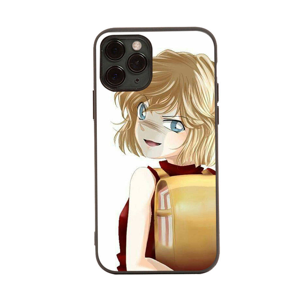 

Чехол для Xiaomi Poco X6 X4 M5 M6 F5 F6 C65 C55 C50 C51 C40 Redmi Note 7 8 14C A3X 13C 12C 11 10A 9C Pro черный мягкий чехол WI89 Детектив Конан Redmi Note 11S 4G индиго