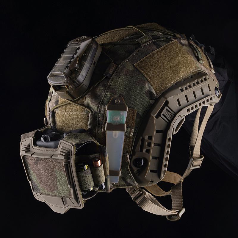 

Шолом серії K для кемпінгу на відкритому повітрі Батарейний підсумок Багатофункціональна сумка для зберігання Пристрій нічного бачення Футляр для батареї