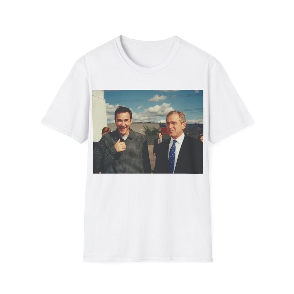 norm macdonald and george bush jr. tshirt Unisex T-Shirt XXXL