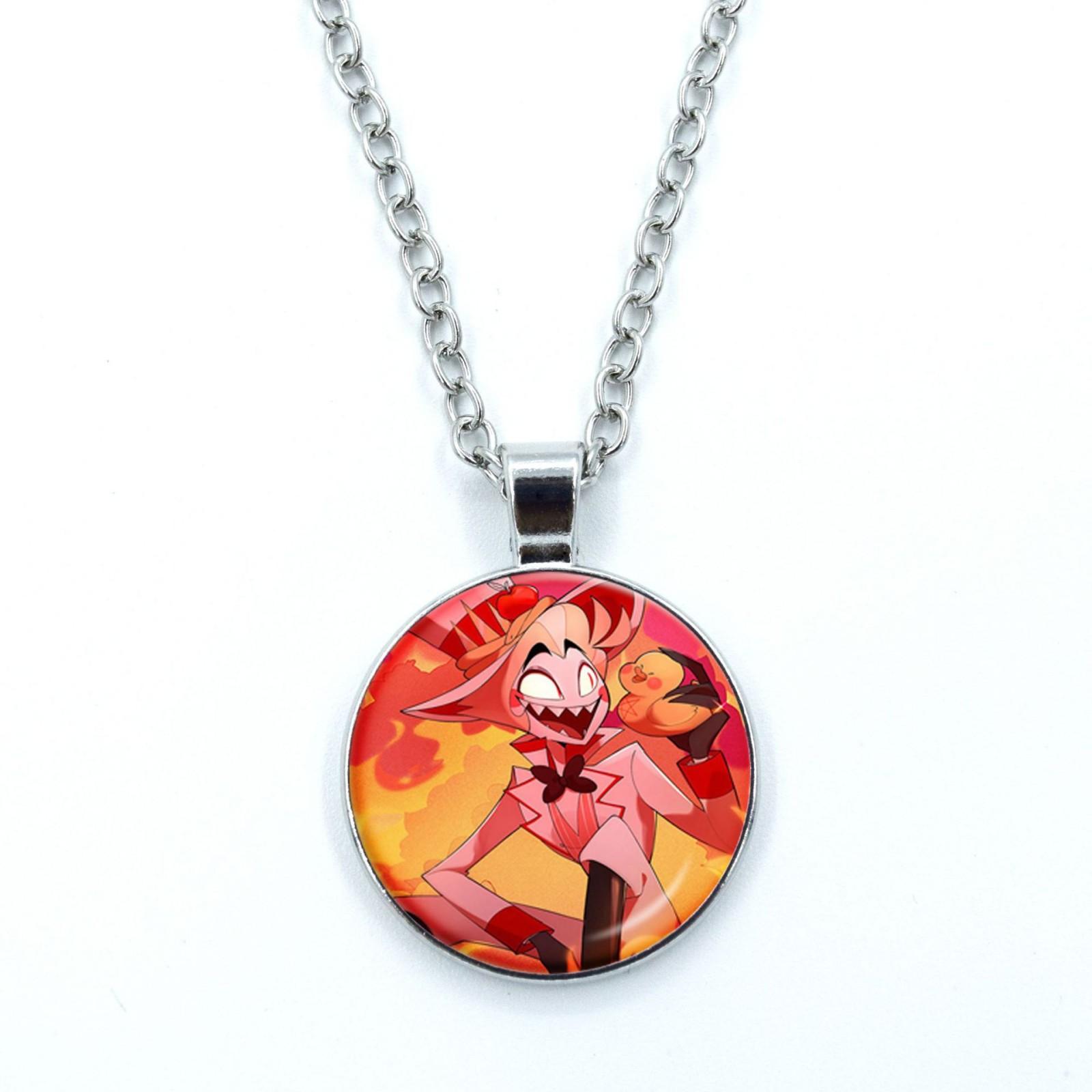 

Hot Anime Merchandise - Women s Necklace And Pendant Accessories - Anime Hotel Pendant One Size