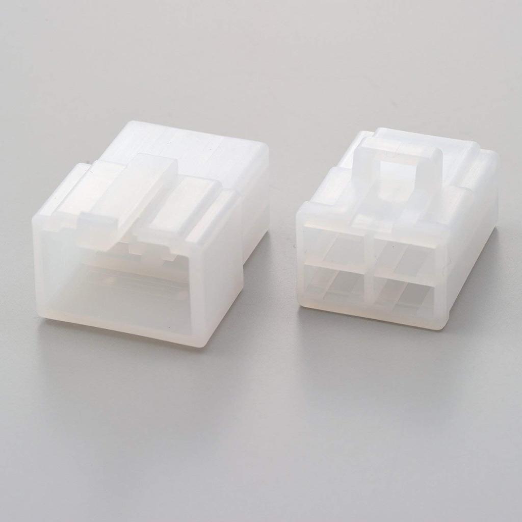 Daytona 250 Type Connector Set 4-pole Reverse Lock Connector (male/female)