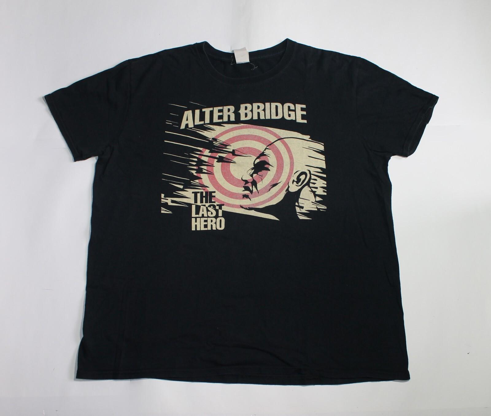 New Alter Bridge Shirt European The Last Hero Tour 2016 Progressive Metal Band XL XXXL