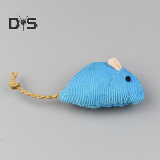5 Pcs Plush Mouse Cat Toy Interactive Stuffed Mouse Kitty Chew Toy Cat Teeth Cleaning Mice Toy for Indoor Cats