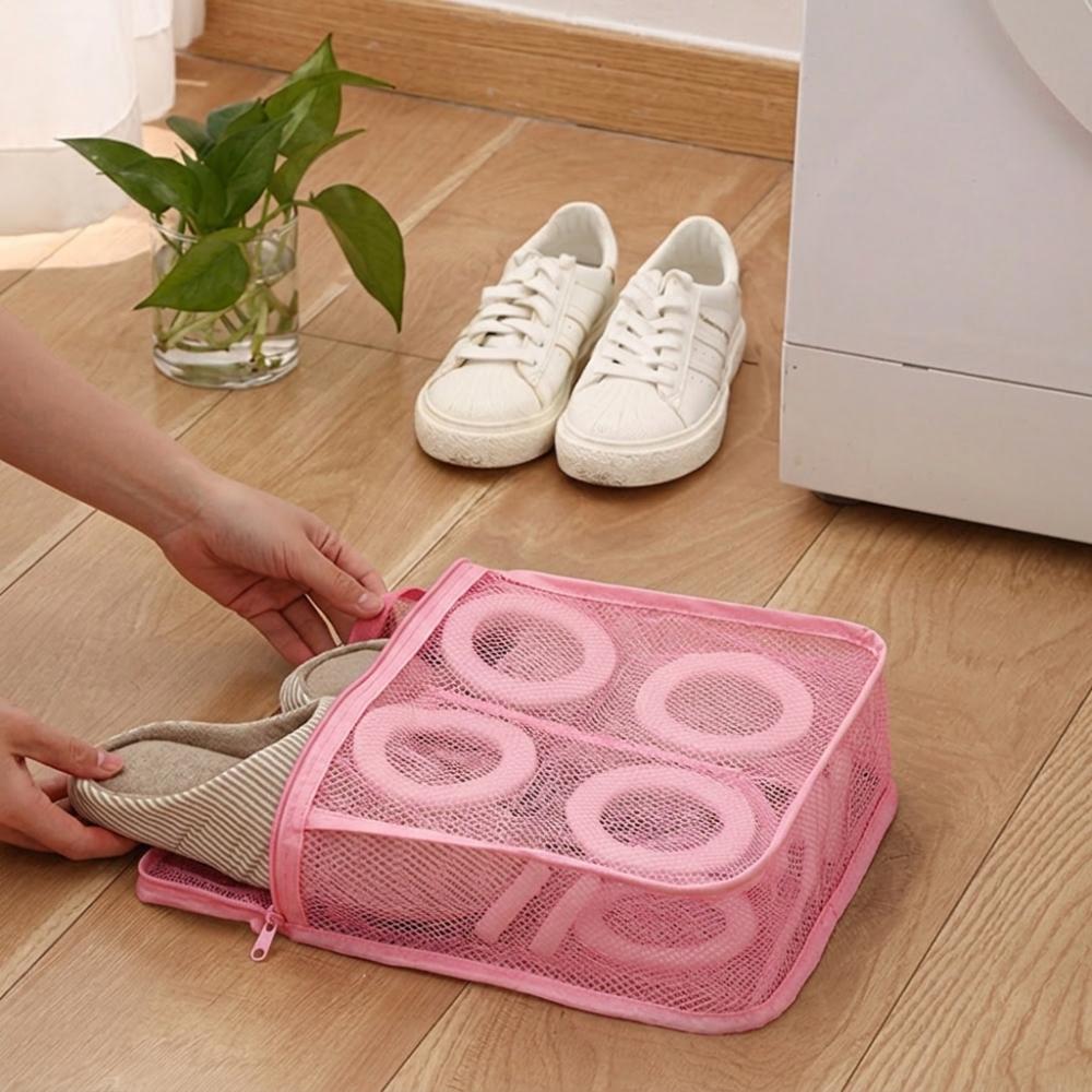 With Hanging Loop Shoe Washing Machine Bag Mesh Shoe Protector Bag Shoe Wash Bag  Daily Use