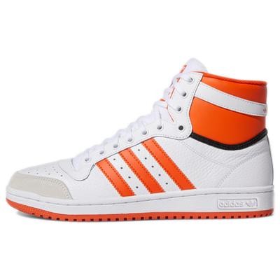 Originals Top Ten High Białe Team Orange Trampki S24136