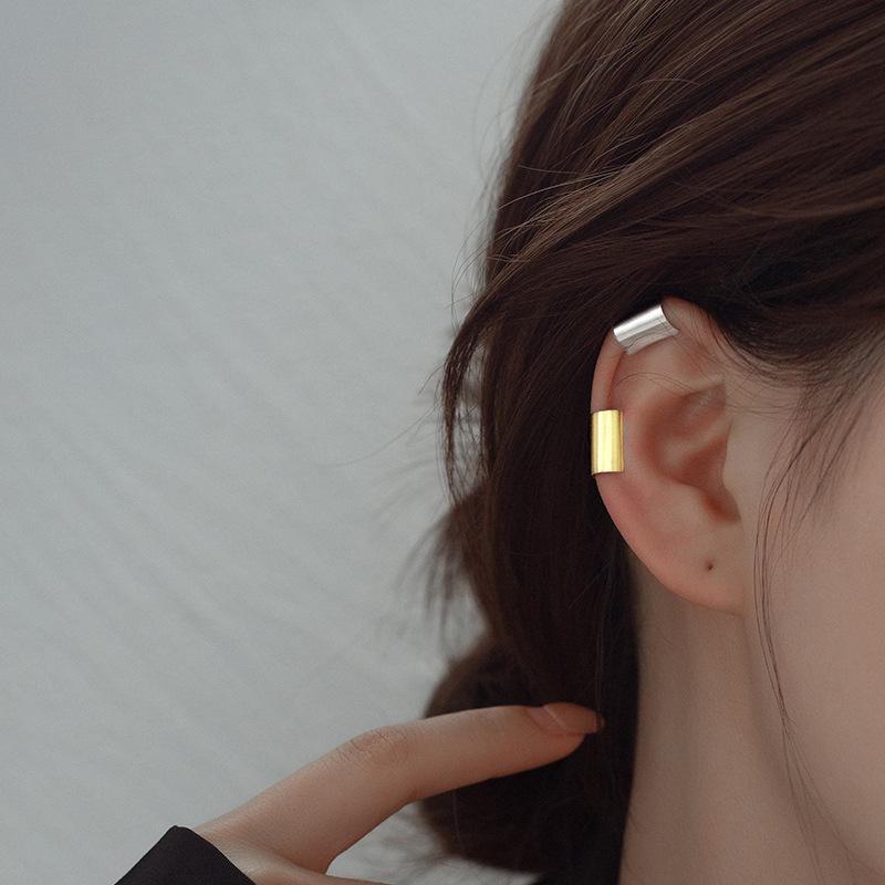 Bracelet Clip-On Banyan Tree Argent S925 Or Brillant | Boucles d'oreilles Tendance Unisexe