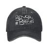 Vintage Benson Boone Baseball Caps Unisex Distressed Denim Sun Cap  Outdoor Workouts Unstructured Soft Caps Hat