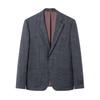 Seven Men's Pure Wool Textured Jacquard Business Blazer