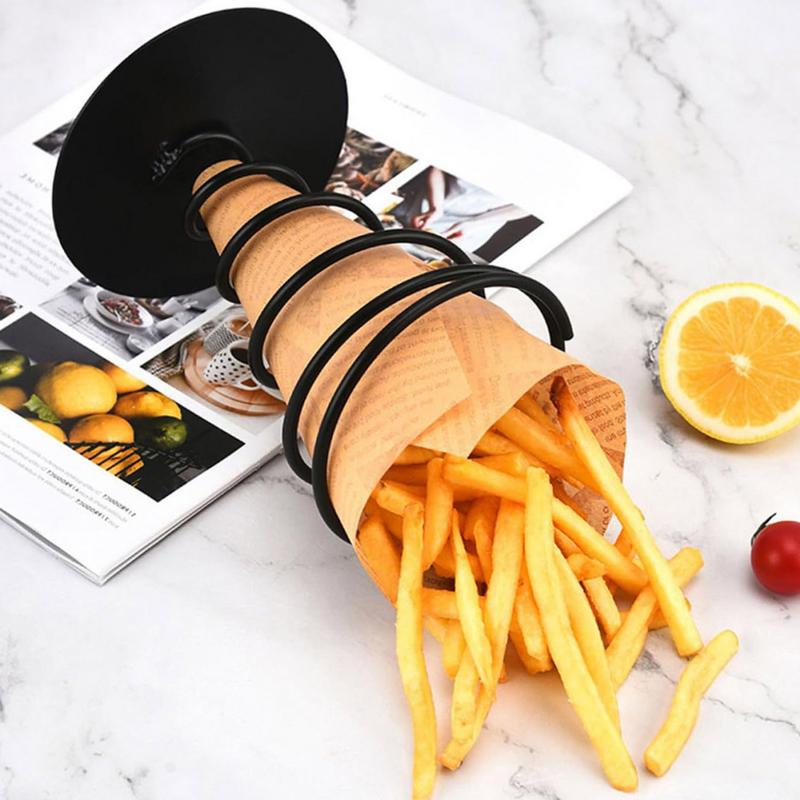 Ice Cream Cone Holder Stand Metal Cupcake Display Ice Cream Cone Holder Single Charcuterie Food Cone Holder Ice Cream Display