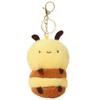Small Pendant Stuffed Animal Bee Plush Pendant Bag Charm Keyring Little Bee Doll Plush Doll Cartoon Bee Keychain Schoolbags