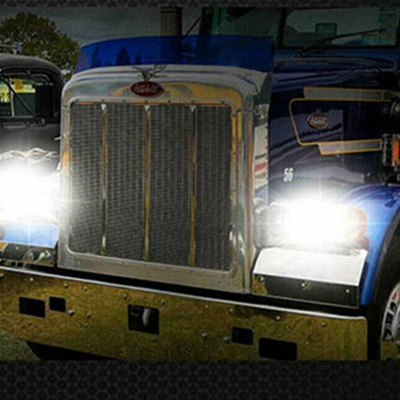 Multipurpose LED Work Light Engineering Vehicle Floodlight 60W Amber Cube Light