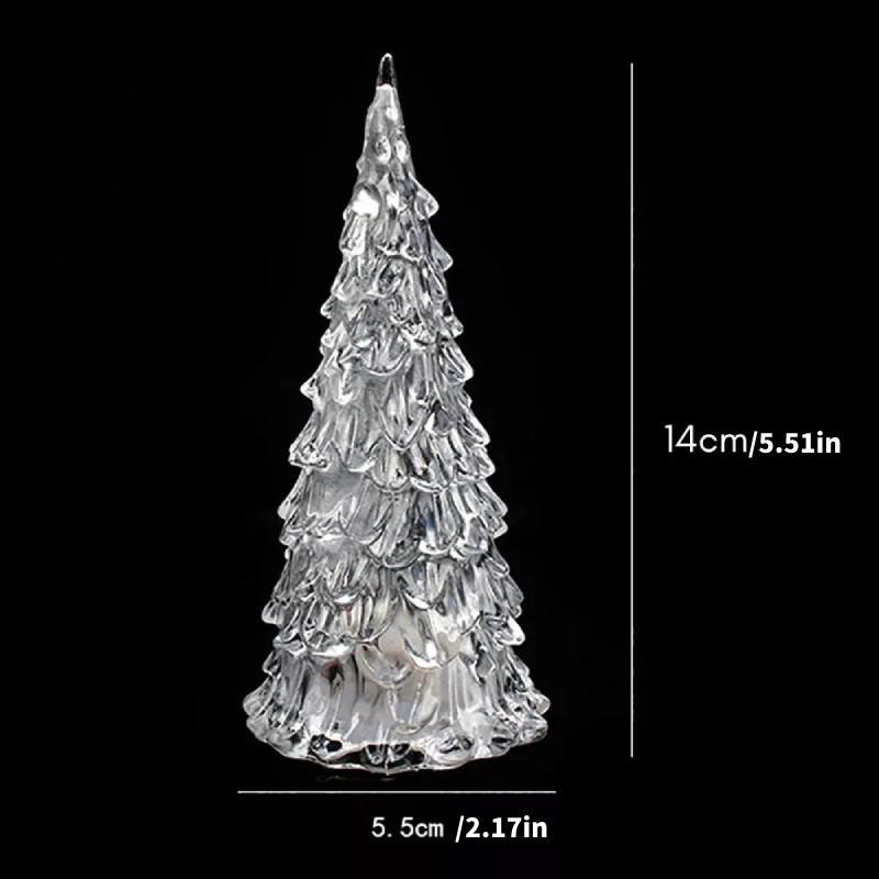 

Christmas Light Led Crystal Tree Multicolor Home Party Table Mini Decor Xmas