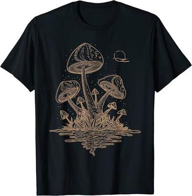 Mushrooms Fungi Aesthetic Unisex T-Shirt