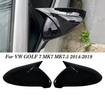 Car Side Wing Rearview Mirror Shell for VW Golf 7 MK7 7.5 GTI GTD GTE R 2014- Rearview Mirror Cover Trim Auto Accessories