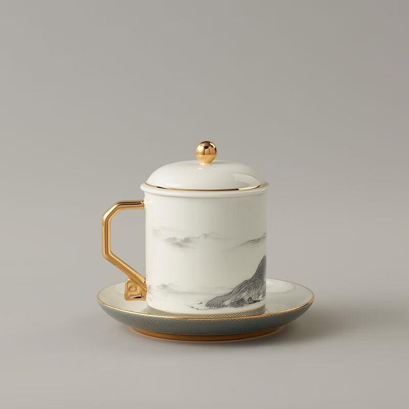 Auratic Mr. Porcelain Qianli Jiangshan Tea Cup Set