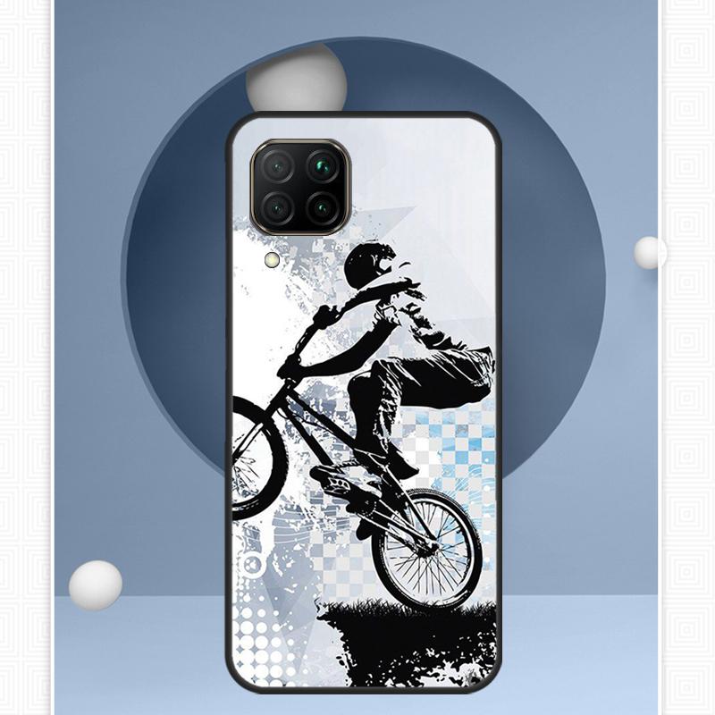

Чехол BMX Велосипед Экстремальный Спорт Для Huawei P30 P60 Pro P20 P40 Lite Nova 9 10 SE 12s 12i 11i 8i Y91 Y60 Y70 Y72 Y90 Y61 Huawei P40 Lite 4G