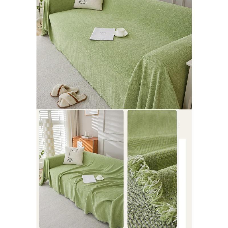 Non-Slip Cloth Sofa Cushion Blanket Sofa Cover Multi Functional Couch Chair Tapestry Decorative Dust Cover Furniture Protector