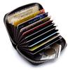New Zipper Organ Card Bag Ladies, Fashion Card Holder Trendy Multi-Card Position Women's Credit Card Bag