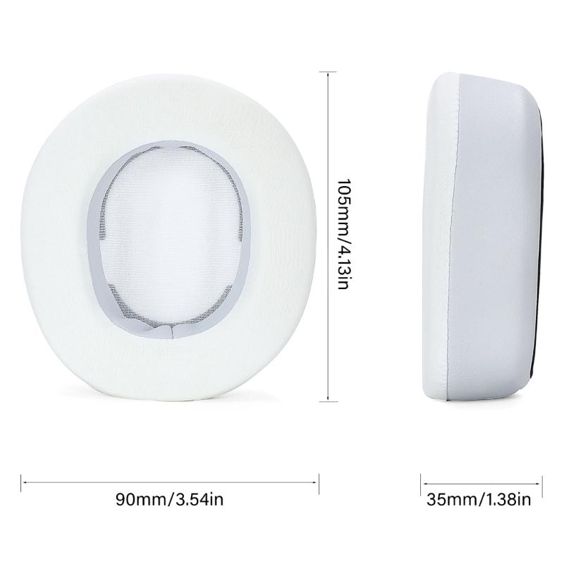 Ventilated Foam Ear Pad Washable Cover Optimized Sound Quality Long Wear Comfort for Arctis NovaPro Wireless Headsets
