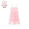 Fuluomi Girls' Summer Fairy Princess Mesh Cake Dress