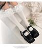 2026Lolita Multi-layer Lace Lace Calf Socks, Bow Cotton Socks, Thigh-high Socks, Beautiful Fairy Japanese-style Mid-calf.