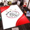 Ajax Amsterdam Logo Design Teppich Rutschfester Teppich geeignet für Wohnzimmer- und Schlafzimmer-Sofas
