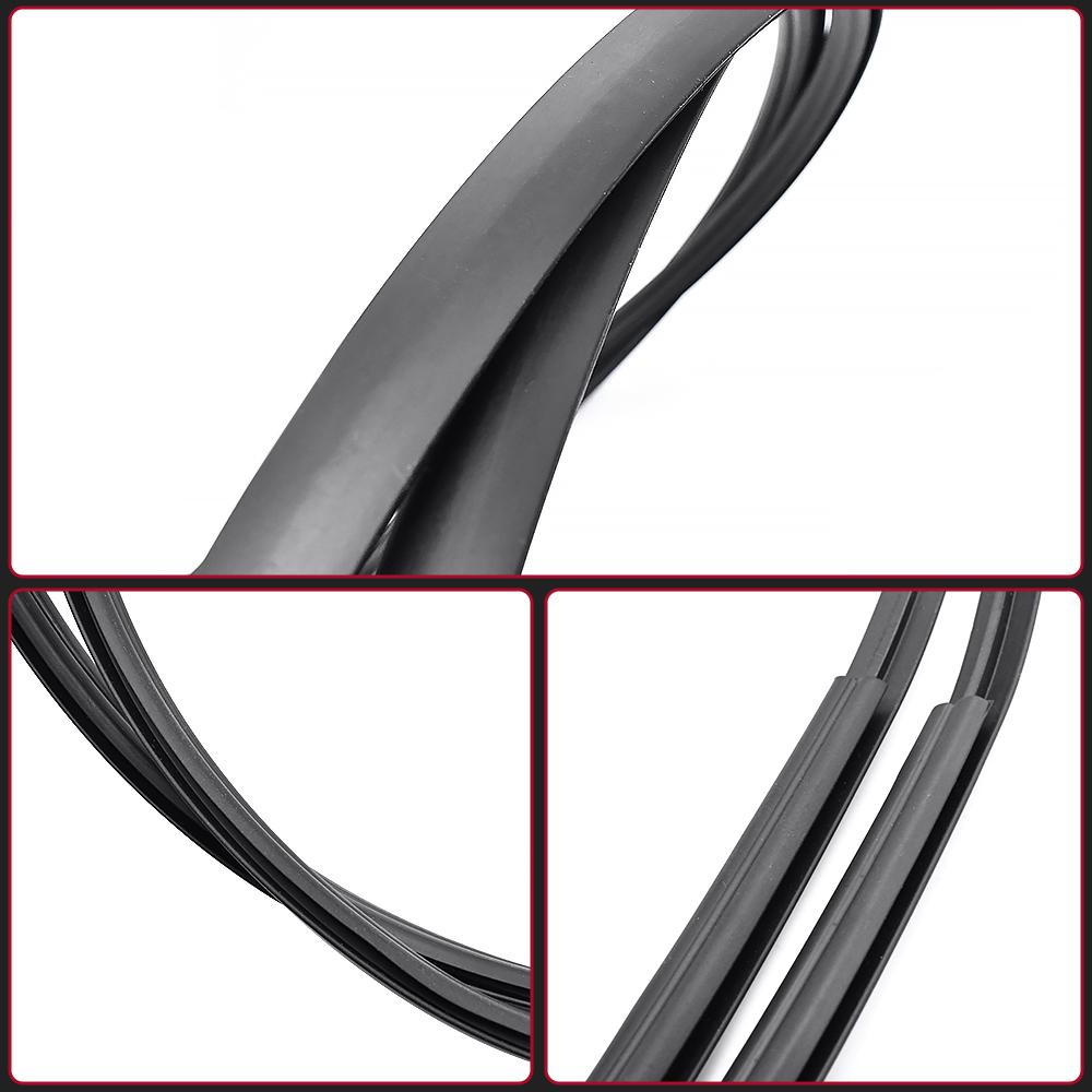 2 Stück Dachrinnenleiste Zierleiste Für Toyota Yaris Limousine 2007 2008 2009 2010 2011 Ersetzen #75551-52160 75552-52140 Links & Rechts