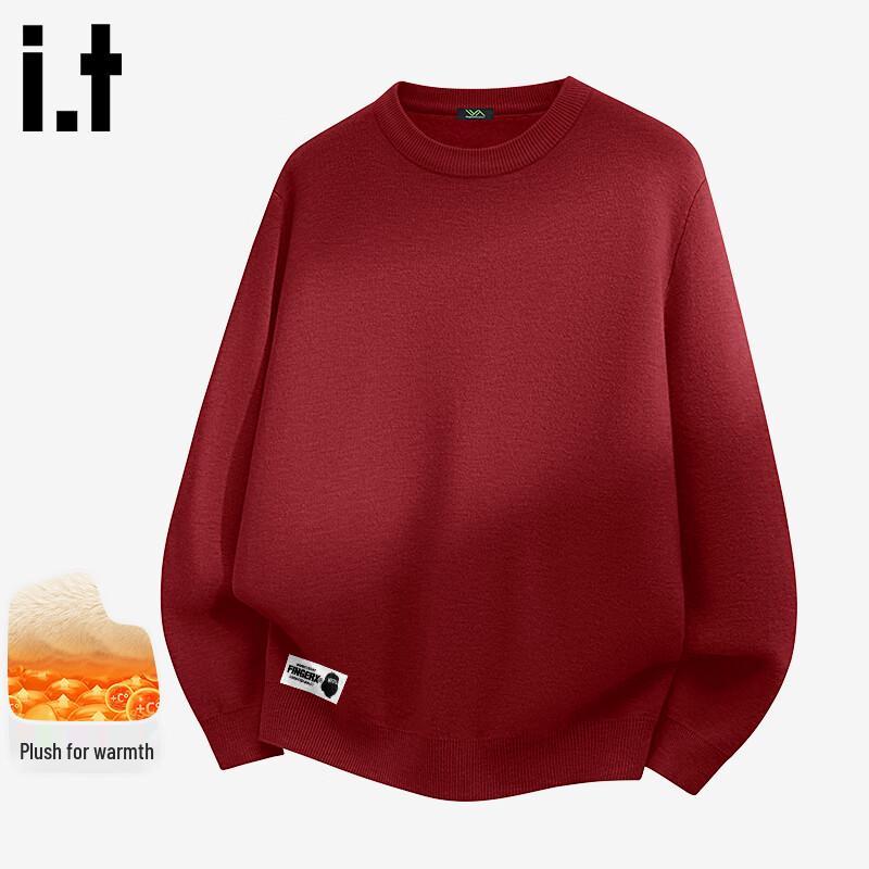 Fingercroxxit Unisex Fleece Lined Knit Sweater