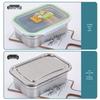 Commercial 304 Stainless Steel Food Storage Container with Lid