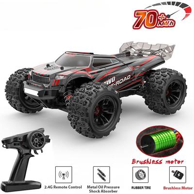 Yeni JJRC 1/16 4WD RC Araba 60KM/H Fırçasız RC Yarış Arabası Uzaktan Kumandalı Arabalar Arazi Kamyonu Oyuncakları Çocuklar İçin Hediye