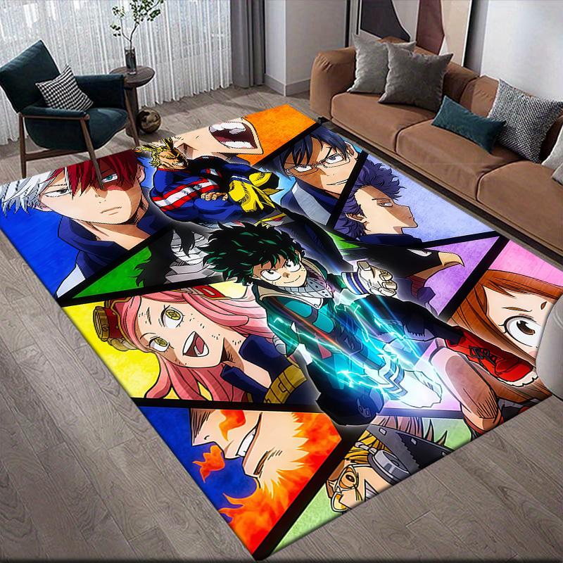 

My Hero Academia Midoriya Solo Anti-Slip Rug, Rectangular Carpet for Living Room, Sofa & Bedroom 60x90cm