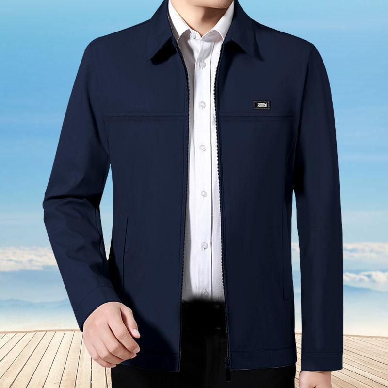 Loose Casual Business Men's Jacket Blazers for Men Formal Social Jacket Solid Color Luxury Office Dress Coat Spring Autumn
