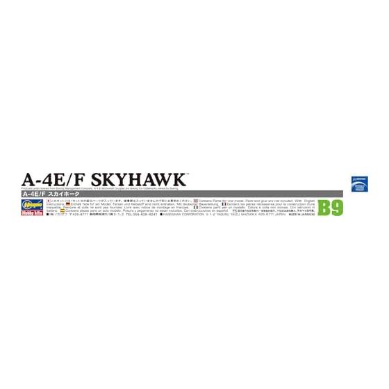 Hasegawa 1/72 US Navy A-4E/F Skyhawk Plastic Model B9
