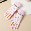 Panda Print Children Gloves Windproof Cycling Gloves New Warm Mittens  for Boys and Girls