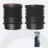 Portable Coffee Grinder Bean Bin Silicone Replacement Powder Hoppers for Outdoor or Home and Office Coffee Brewing