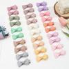 10/20 Pcs Boutique Tiny Baby Bows Grosgrain 2" Hair Bows Non-Slip Full Lined Alligator Clips for Baby Girls Toddlers