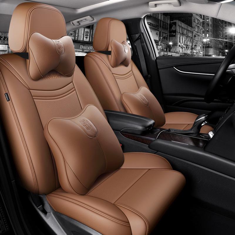 Buick Regal, Excelle, GL6, Encore - Genuine Leather Car Seat Cushion, All-Season Universal Fit