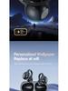 Cross-border AI Wireless Ear Clip Bluetooth Headset with Touch Display and Long Battery Life.