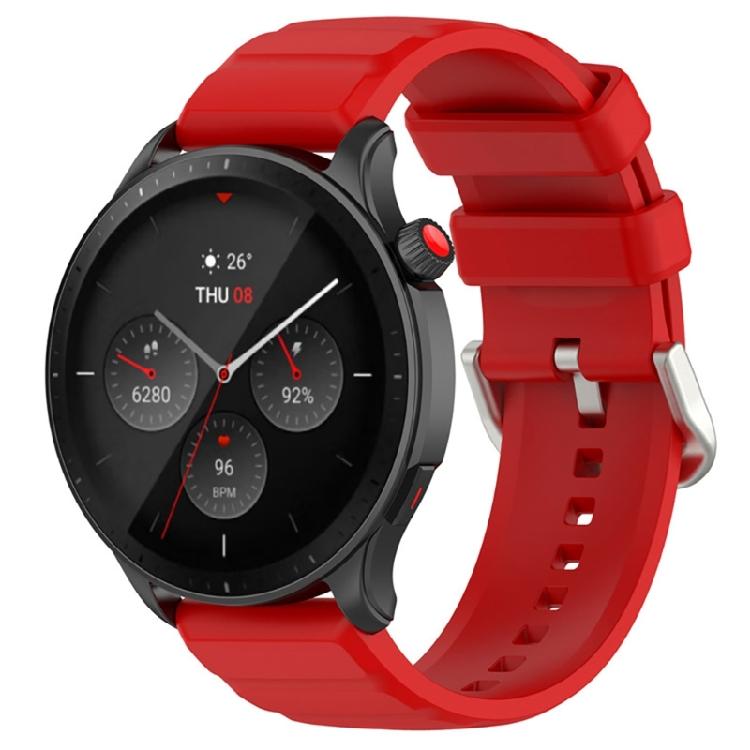 For GTR 4 Adjustable-Bracelet Smartwatch Band Sweatproof Breathable Silica Strap