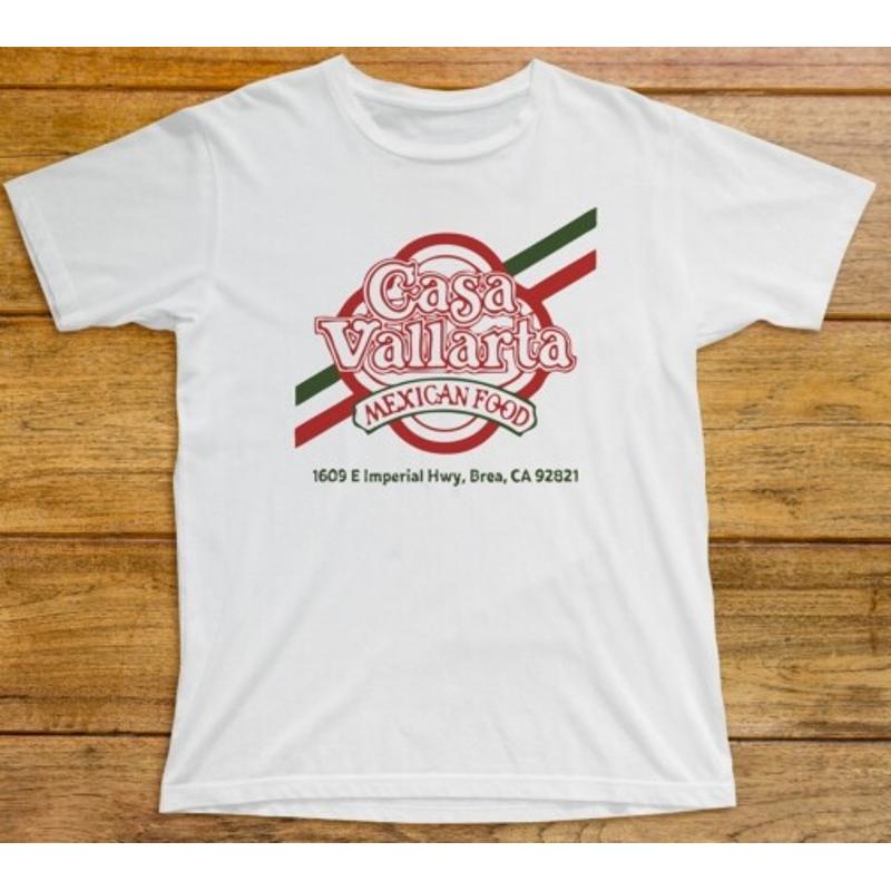 

Casa Vallarta T Shirt 1020 Retro 80s Mexican Food Cafe Diner California Tacos 5XL різнокольоровий