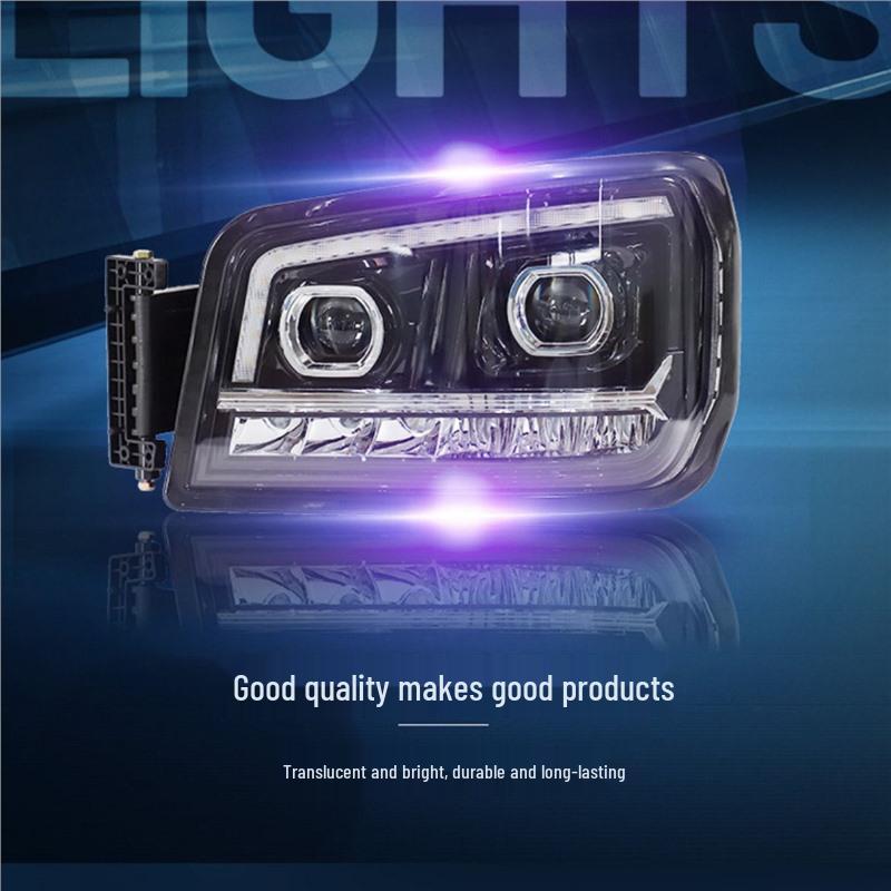 Shaanxi Delong M3000/X3000/H3000 Super Bright LED Front Headlight Assembly Standard