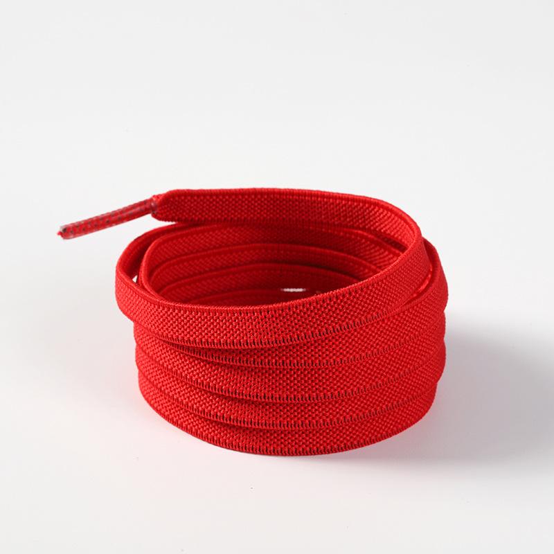 Precision Woven Elastic Shoelaces, 0.8cm High Stretch Flat Laces, Durable No-Tie Strings for Sports & Daily Wear 1Pair/3Pairs