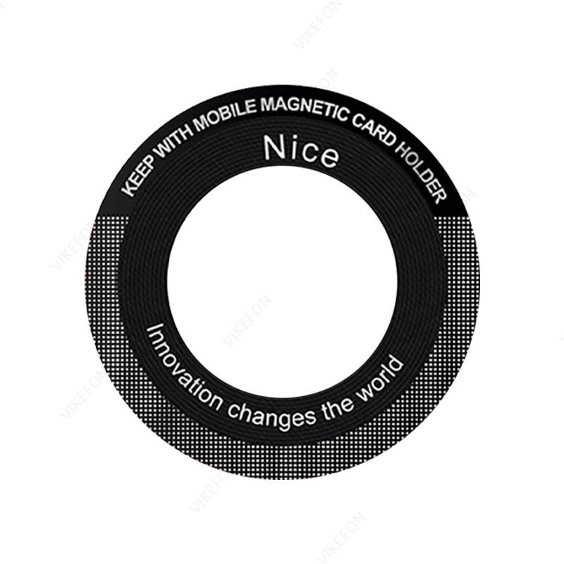 1pc Universal Magnetic Metal Ring Plate Sticker Wireless Charger Adapter for Magsafe Magnet Car Phone Holder Support